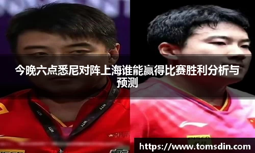 今晚六点悉尼对阵上海谁能赢得比赛胜利分析与预测